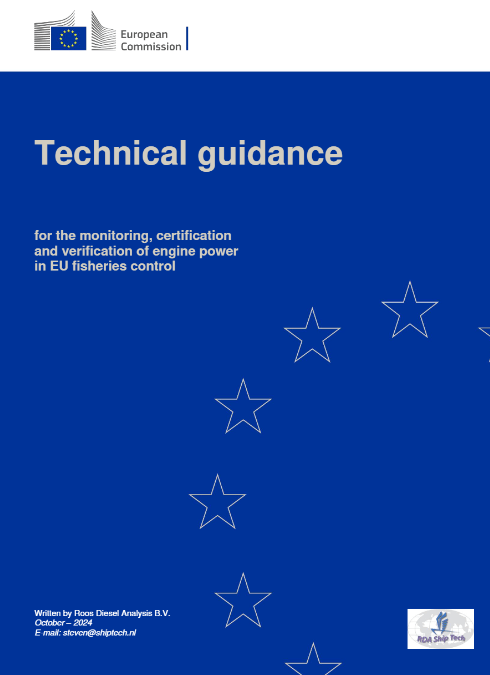Technical guidance for the monitoring, certification and verification of engine power in EU fisheries control
